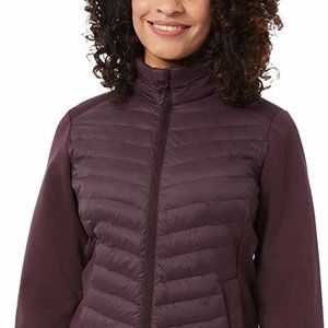 32 Degrees Heat Women's Mixed Media Full Zip Jacket